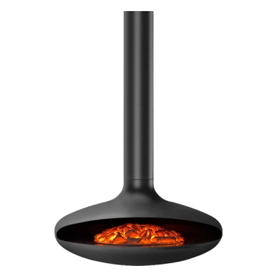 UFO Suspended Firepalce with...